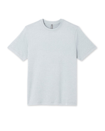 Short Sleeve Ponto Performance Tee Harbor Grey Heather - Vuori