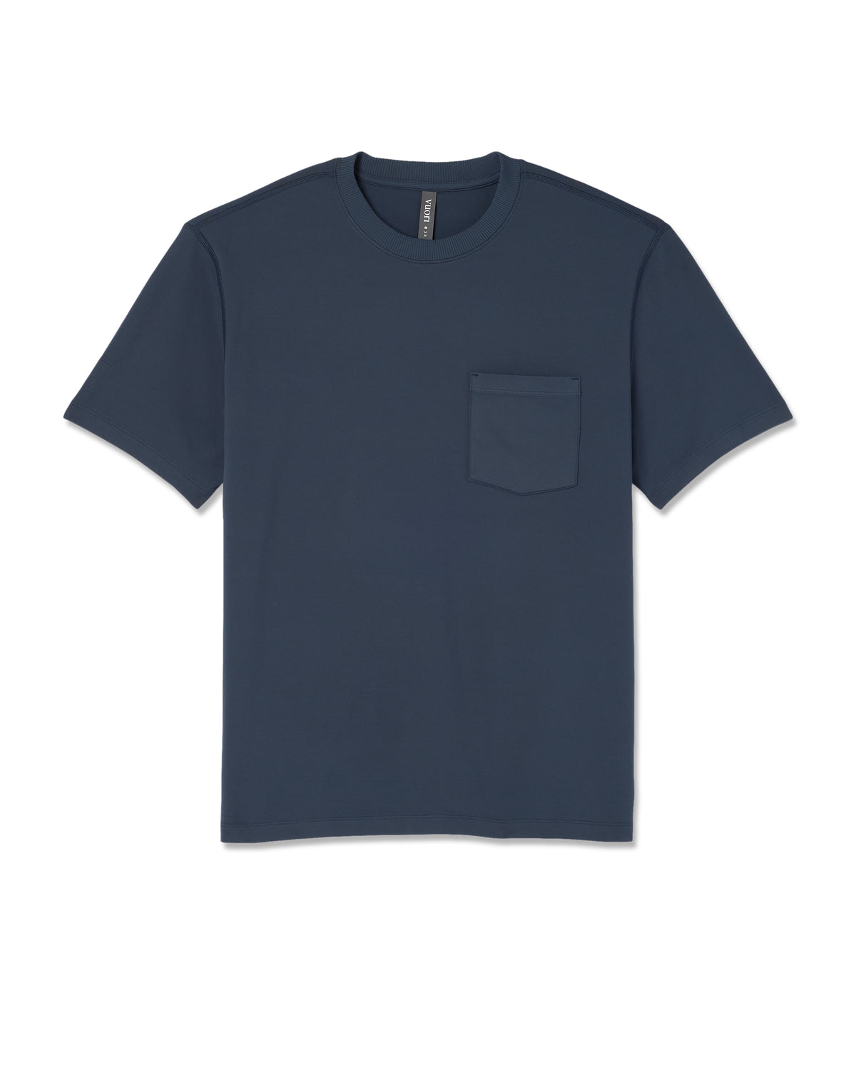 Short Sleeve Ponto Pocket Tee - Relaxed Fit Ocean Blue - Vuori