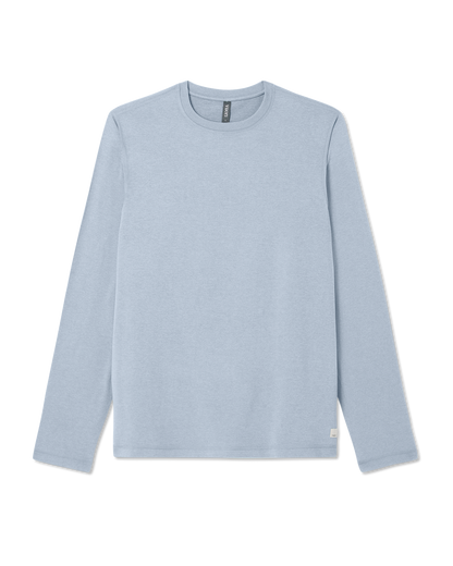 Long Sleeve Ponto Performance Tee Blue Dusk Heather - Vuori
