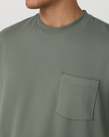 Short Sleeve Ponto Pocket Tee - Relaxed Fit Light Oregano - Vuori