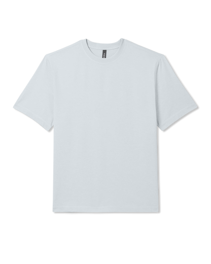 Short Sleeve Ponto Tee - Relaxed Fit Harbor Grey Heather - Vuori