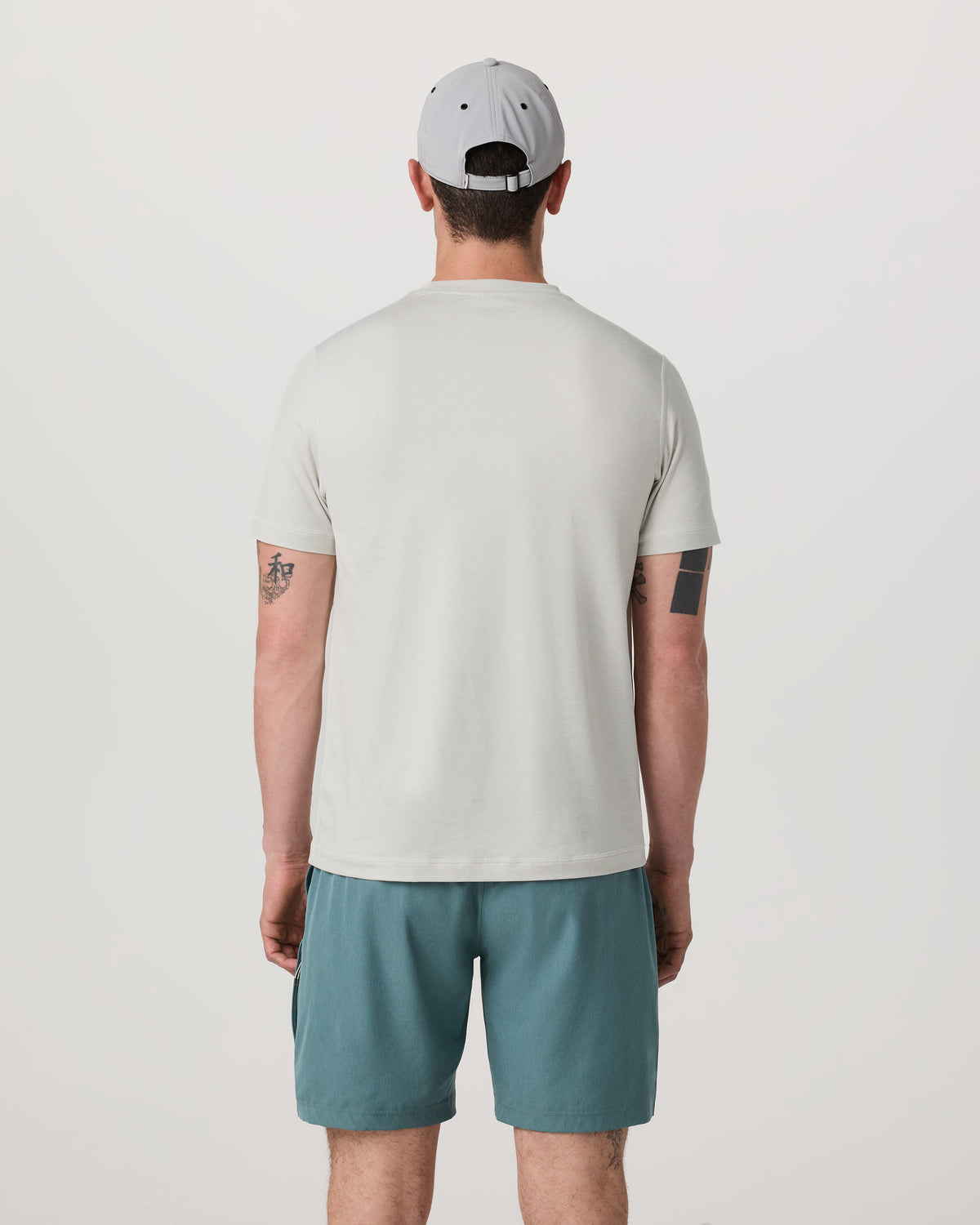 Men's Short Sleeve Ponto Performance Tee Salt Heather - Vuori