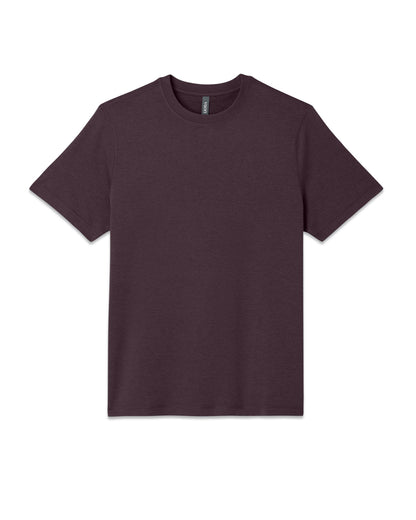 Men's Short Sleeve Ponto Performance Tee Raisin Heather - Vuori