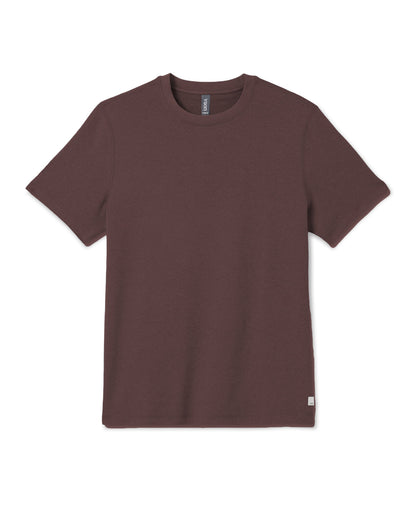 Short Sleeve Ponto Performance Tee Java Heather - Vuori