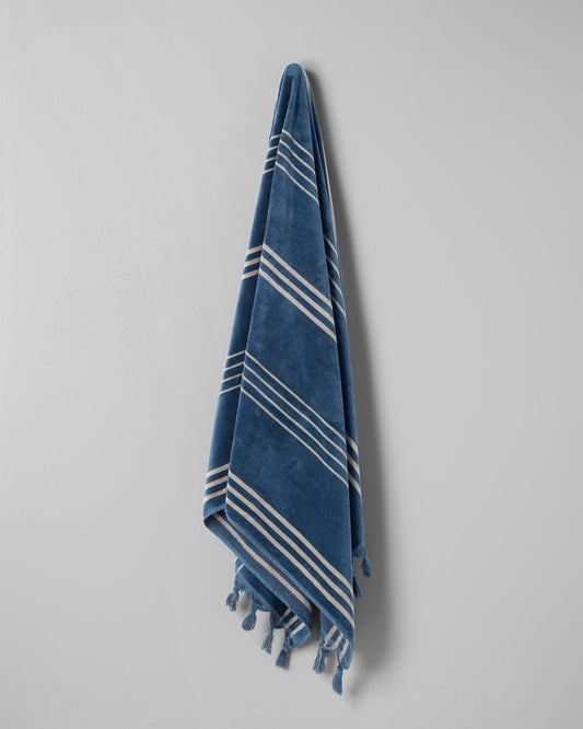 Fringe Beach Towel Versatile Towel - Pond - Vuori