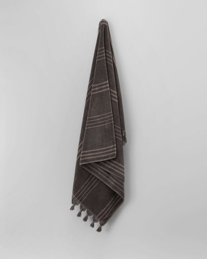 Fringe Beach Towel Java Quick Dry Towel - Vuori