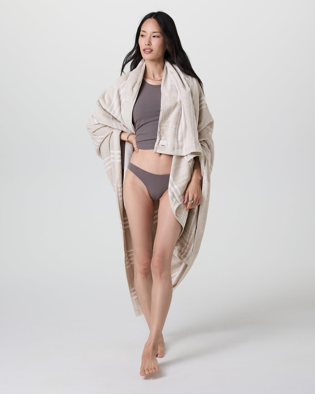 Offshore XL Beach Towel Natural - Vuori