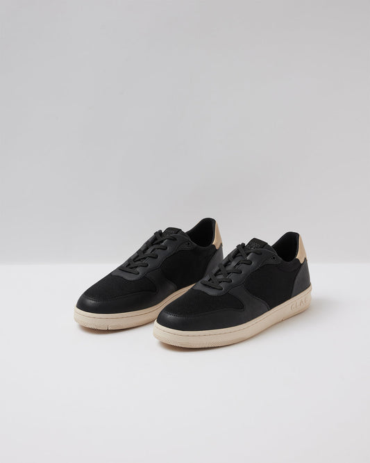 Malone Lite Vuori Black Vegan Shoes - Vuori