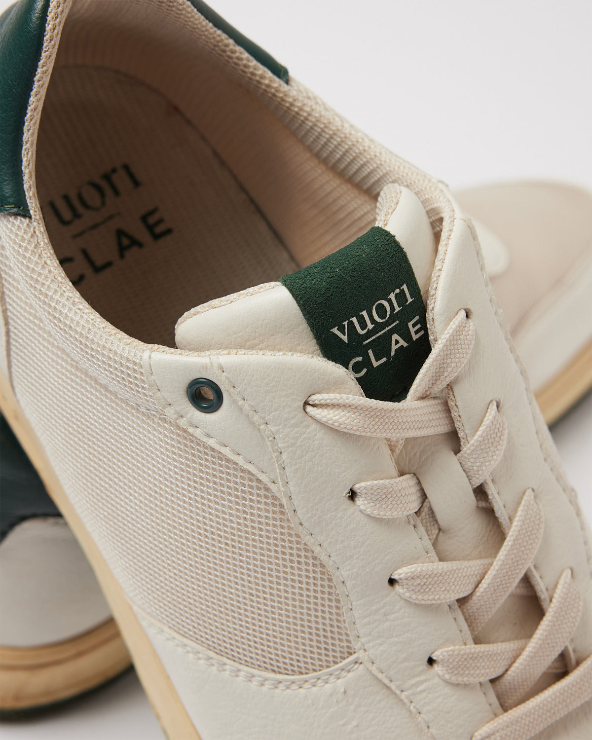 Malone Lite Vuori Off White Vegan Shoes - Vuori