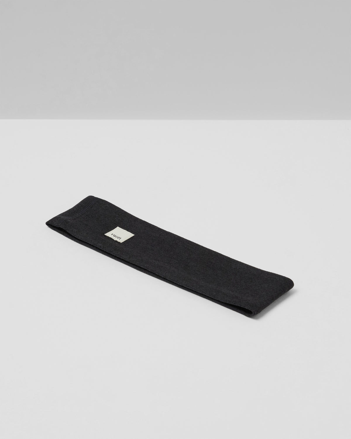 Halo Headband Black Heather Performance Headband - Vuori