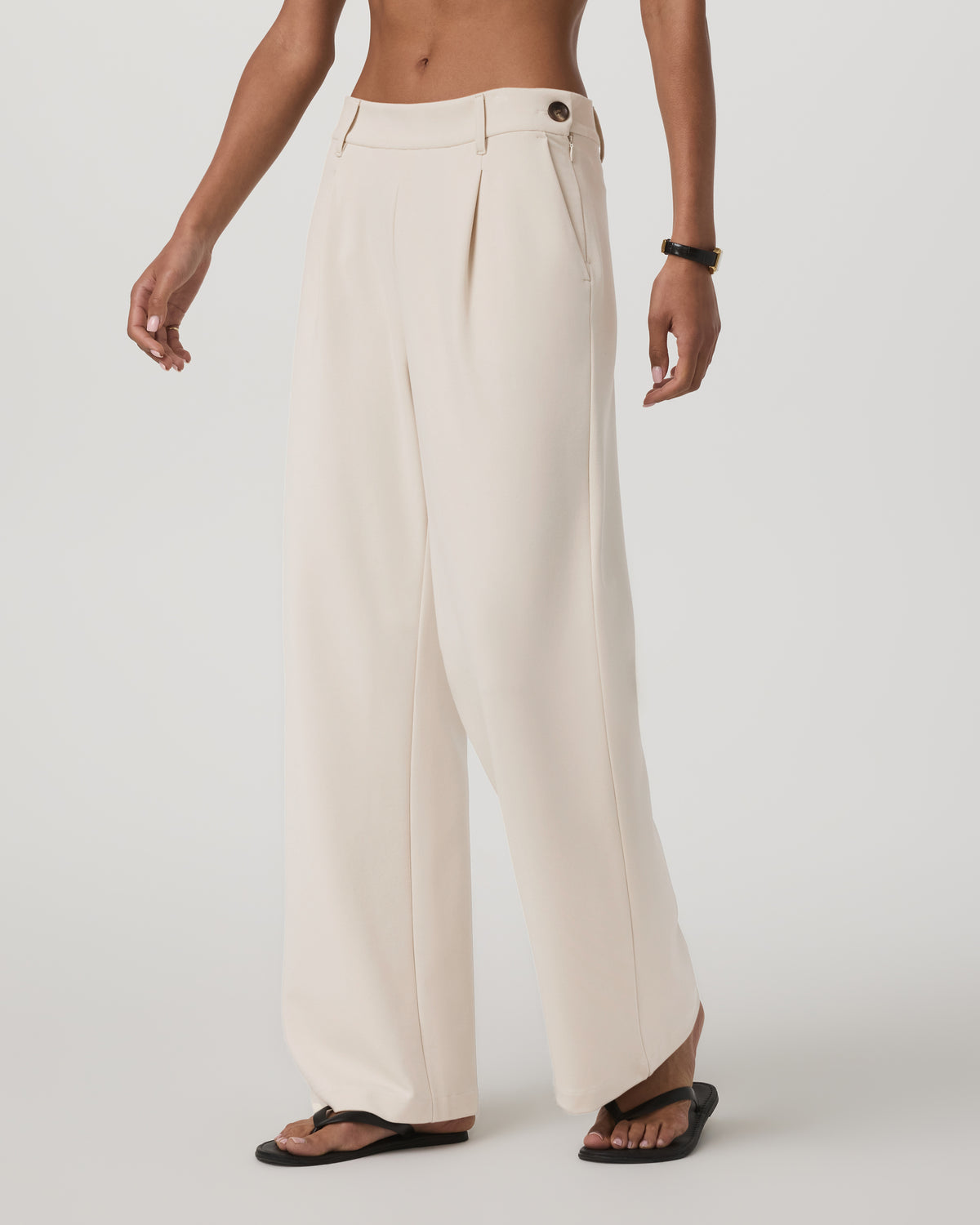 Maven Wideleg Pant Women's Bone Wideleg Pants - Vuori