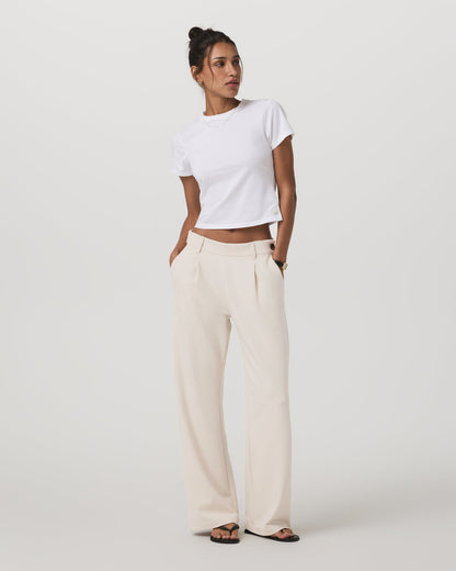 Maven Wideleg Pant Women's Bone Wideleg Pants - Vuori