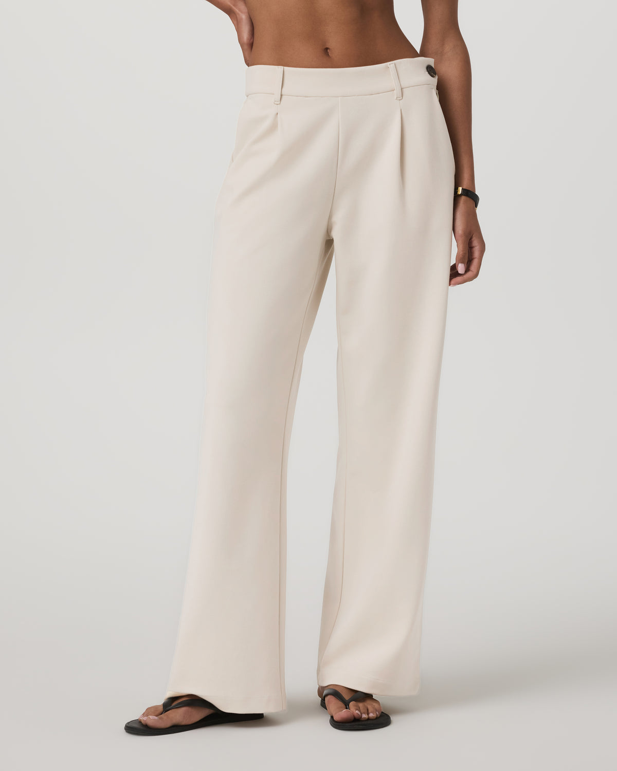 Maven Wideleg Pant Women's Bone Wideleg Pants - Vuori