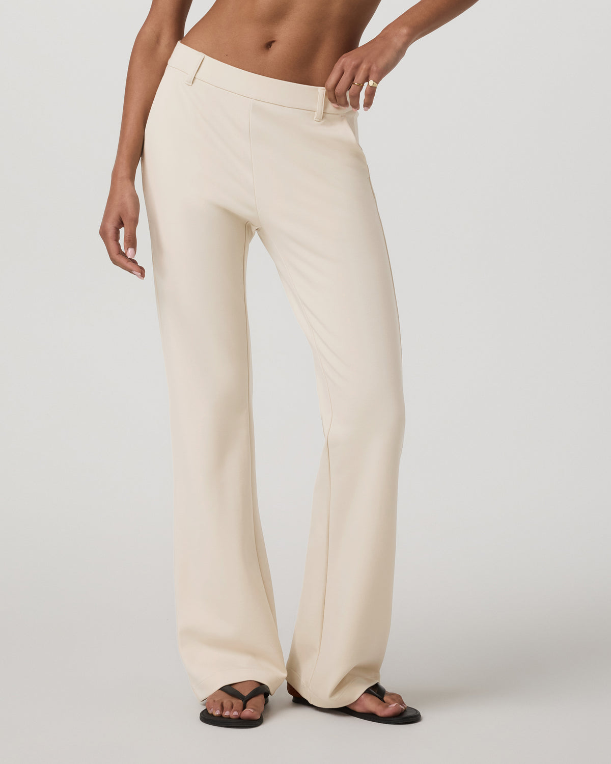 Maven Slim Bootcut Pant Women's Bone Bootcut Pants - Vuori