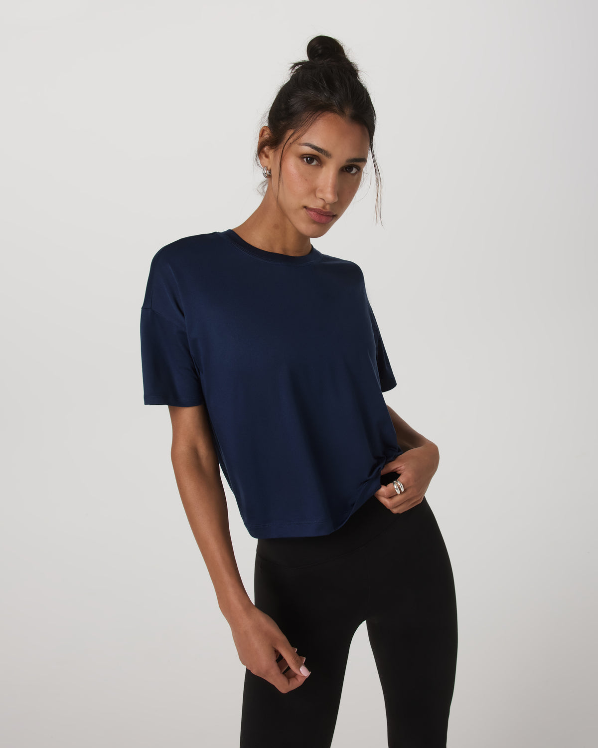 Energy Tee Women's Blue Coast Oversized Tee Shirt - Vuori